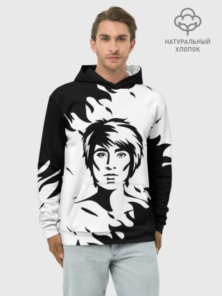 Худи мужской база хлопок / Zемфира