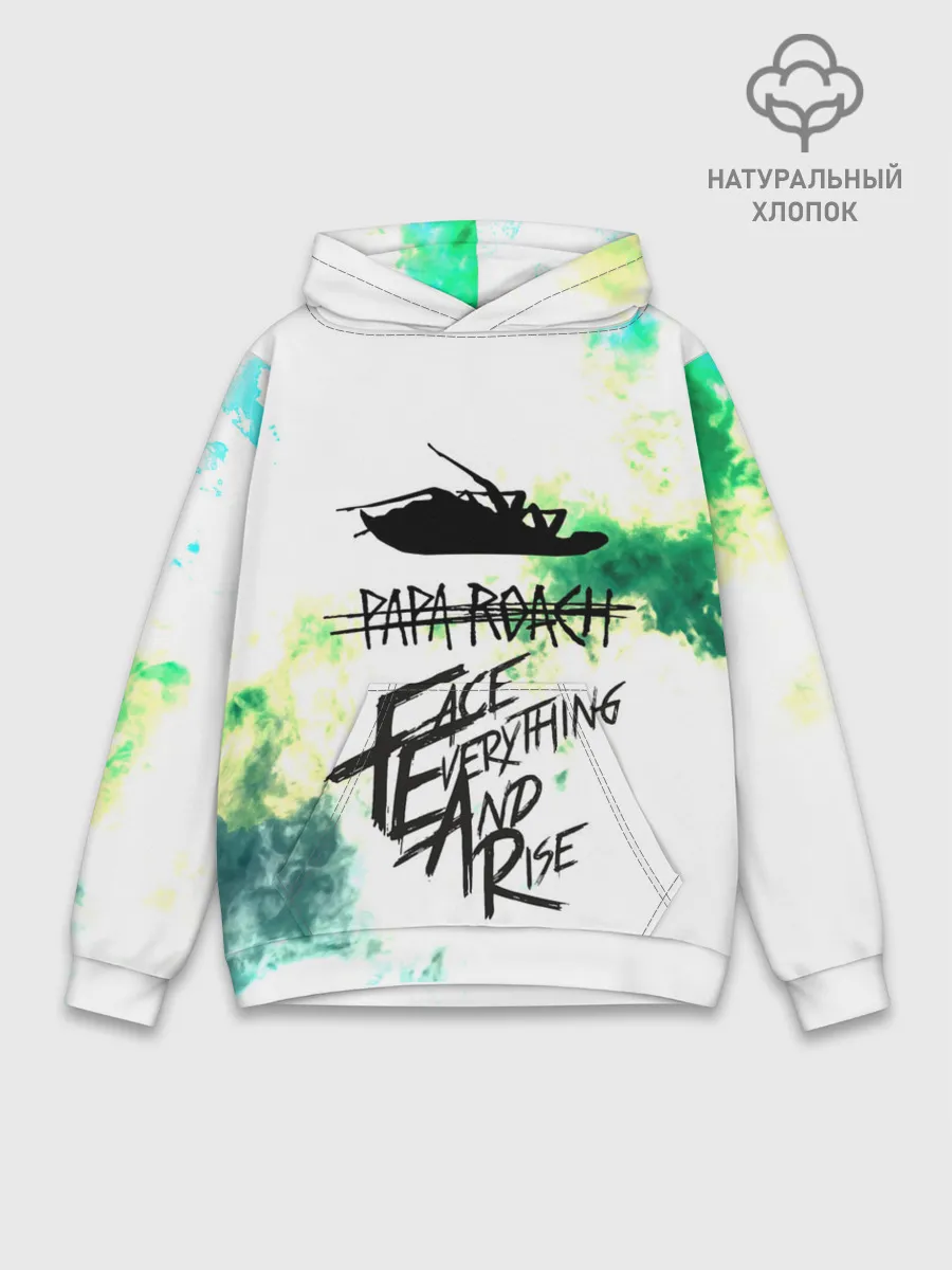 Худи мужской база хлопок / Papa Roach
