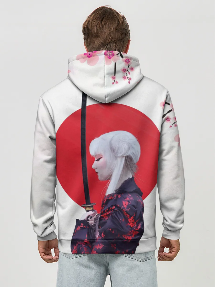 Худи мужской база хлопок / Самурай