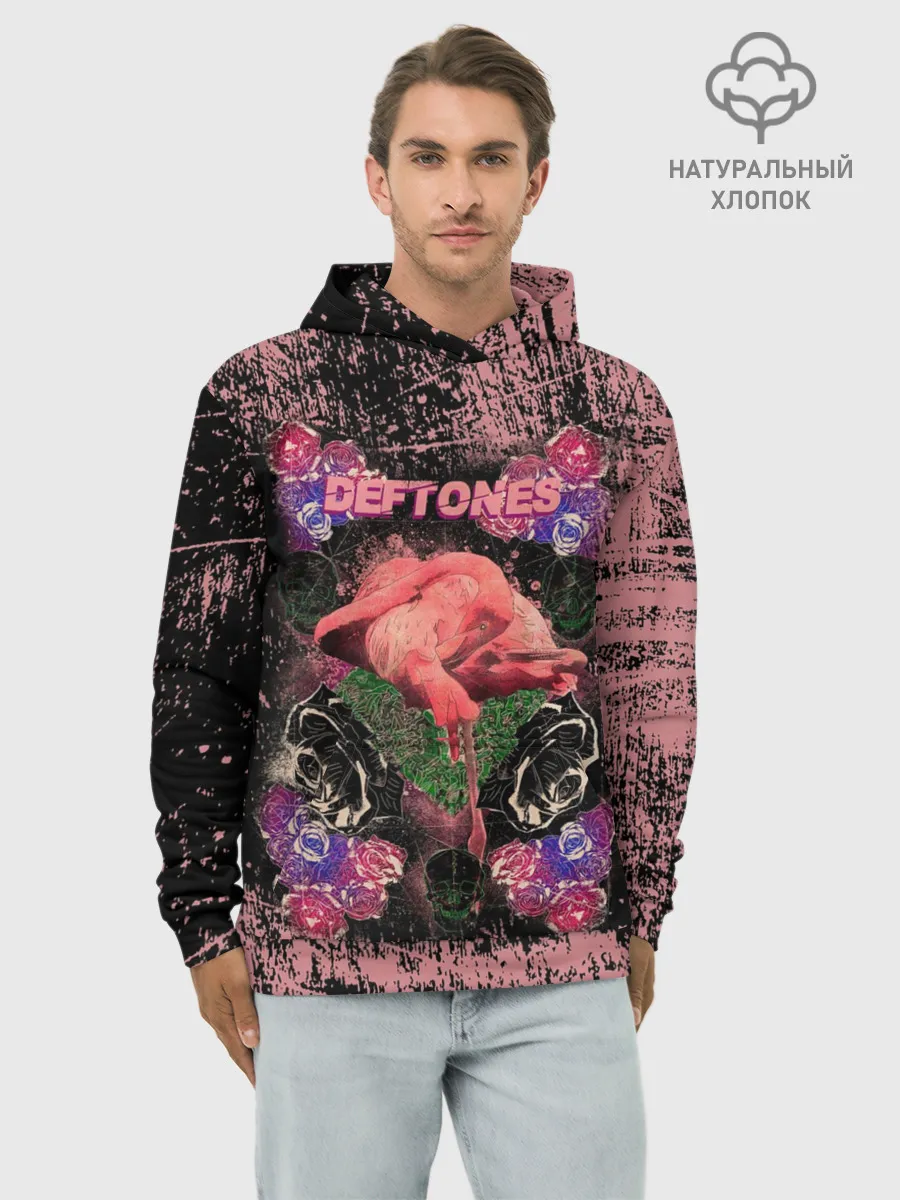 Худи мужской база хлопок / Deftones