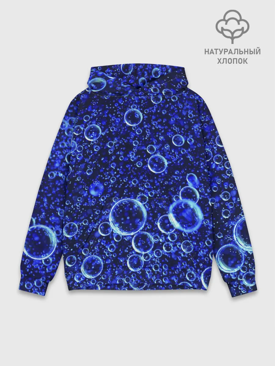 Худи мужской база хлопок / Пузыри
