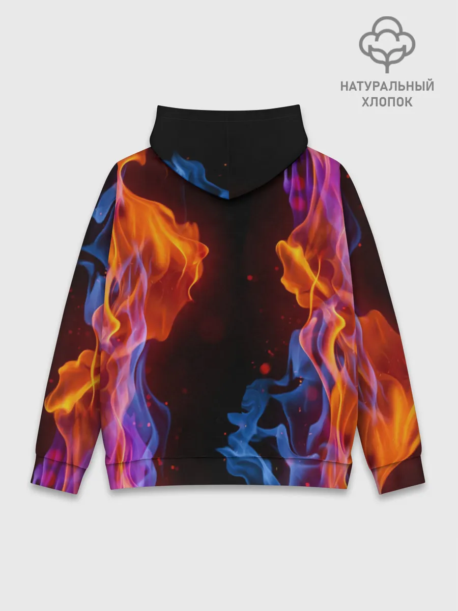 Худи мужской база хлопок / SONIC