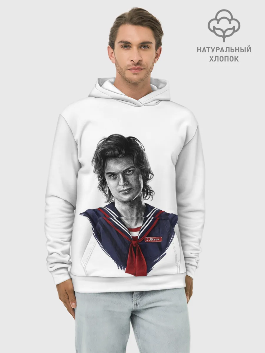 Худи мужской база хлопок / Стив
