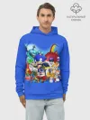 Худи мужской база хлопок / SONIC