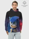 Худи мужской база хлопок / SONIC