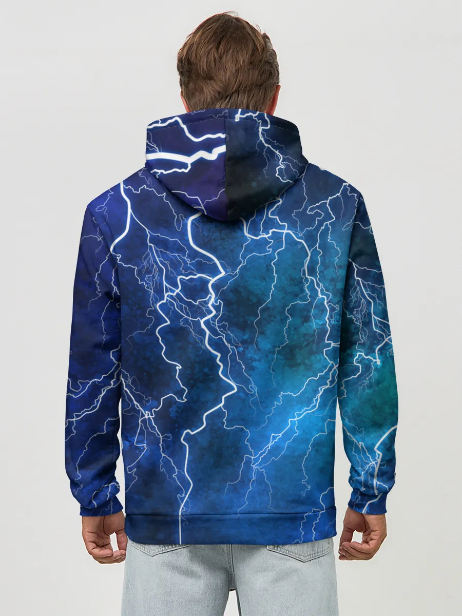 Худи мужской база хлопок / SONIC