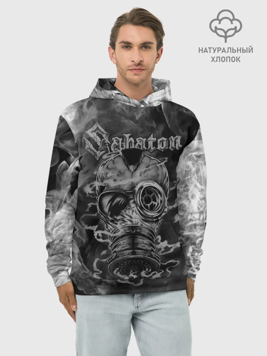 Худи мужской база хлопок / SABATON