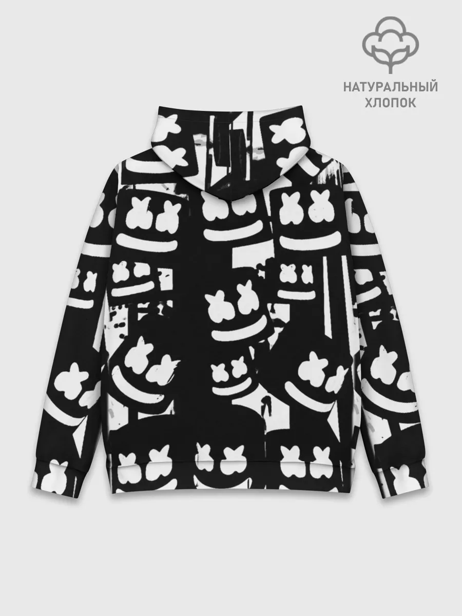 Худи мужской база хлопок / Marshmello