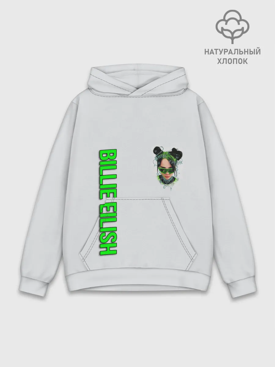 Худи мужской база хлопок / BILLIE EILISH