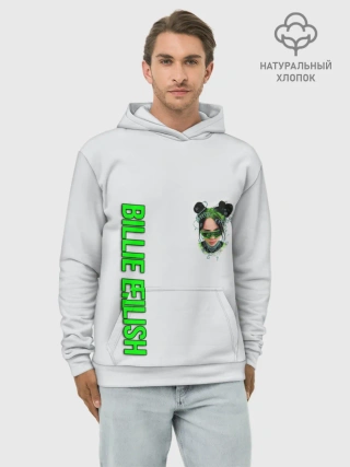 Худи мужской база хлопок / BILLIE EILISH