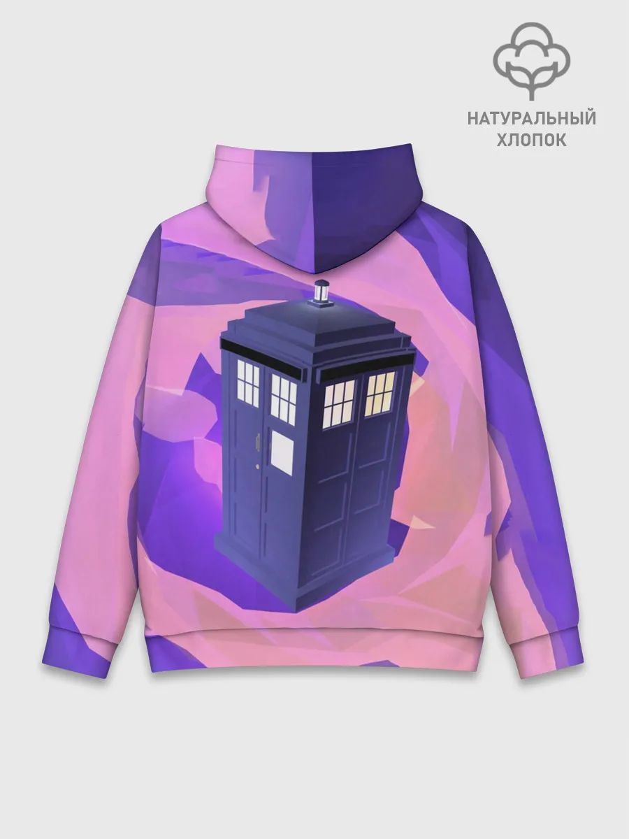 Худи мужской база хлопок / CRAZY TARDIS