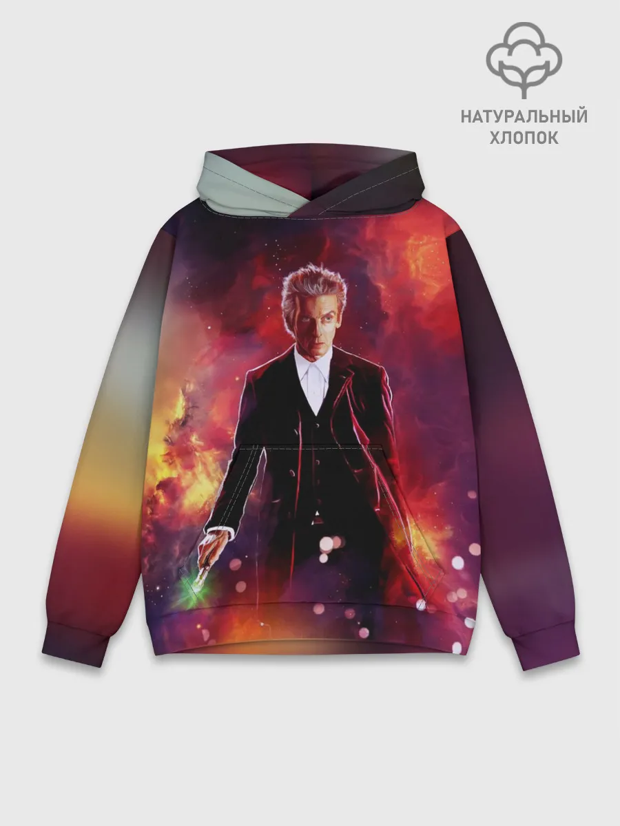 Худи мужской база хлопок / ДОКТОР КТО