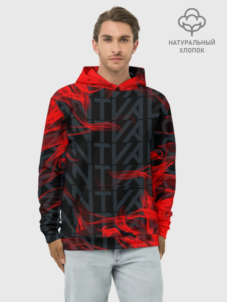 Худи мужской база хлопок / VALORANT.