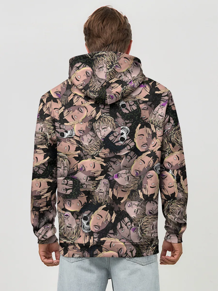 Худи мужской база хлопок / Juice WRLD