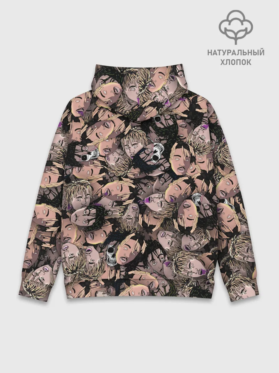 Худи мужской база хлопок / Juice WRLD