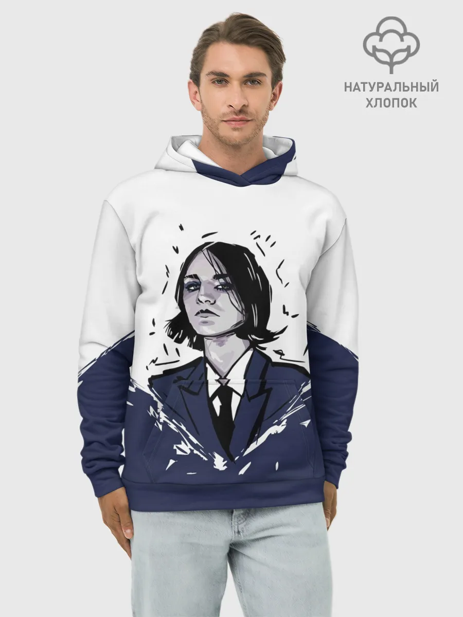 Худи мужской база хлопок / placebo