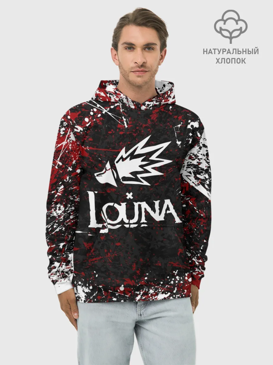 Худи мужской база хлопок / Louna