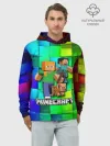 Худи мужской база хлопок / Minecraft / Майнкрафт