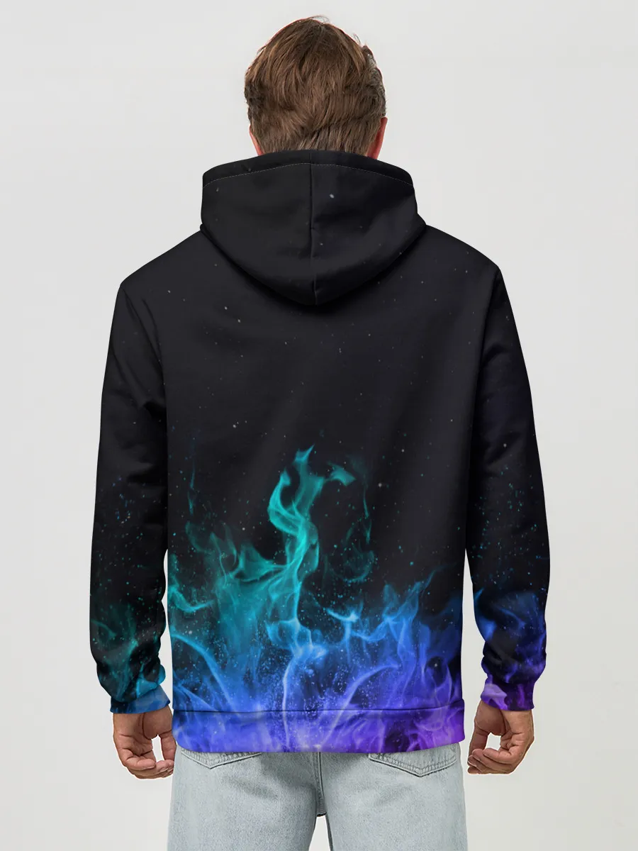 Худи мужской база хлопок / Marshmello Fortnite