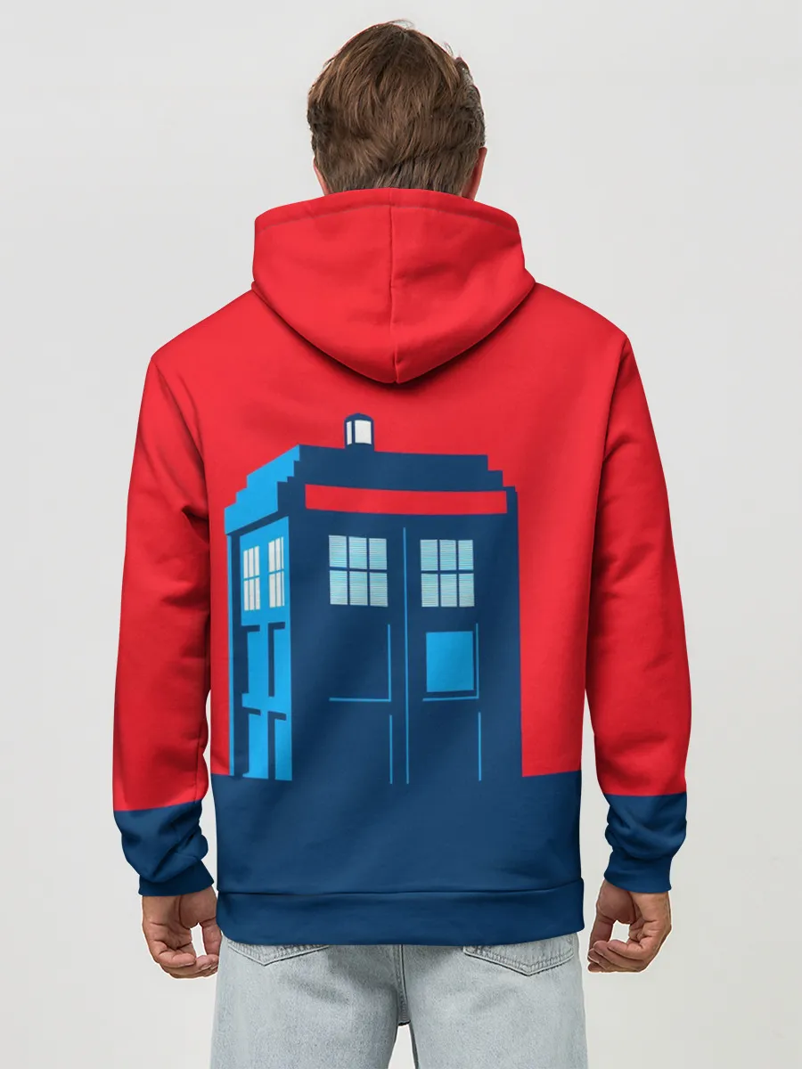 Худи мужской база хлопок / IN TARDIS WE TRUST