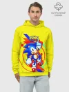 Худи мужской база хлопок / SONIC