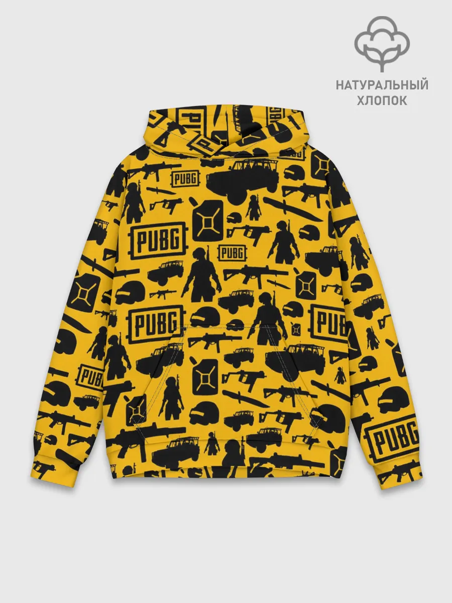 Худи мужской база хлопок / PUBG