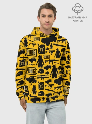 Худи мужской база хлопок / PUBG