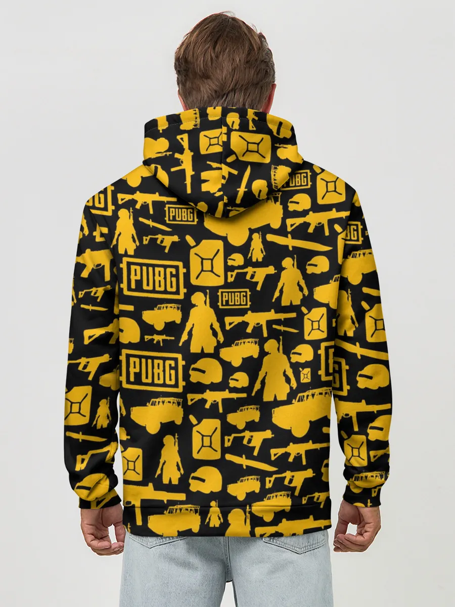 Худи мужской база хлопок / PUBG