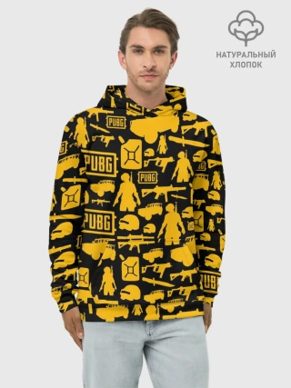 Худи мужской база хлопок / PUBG