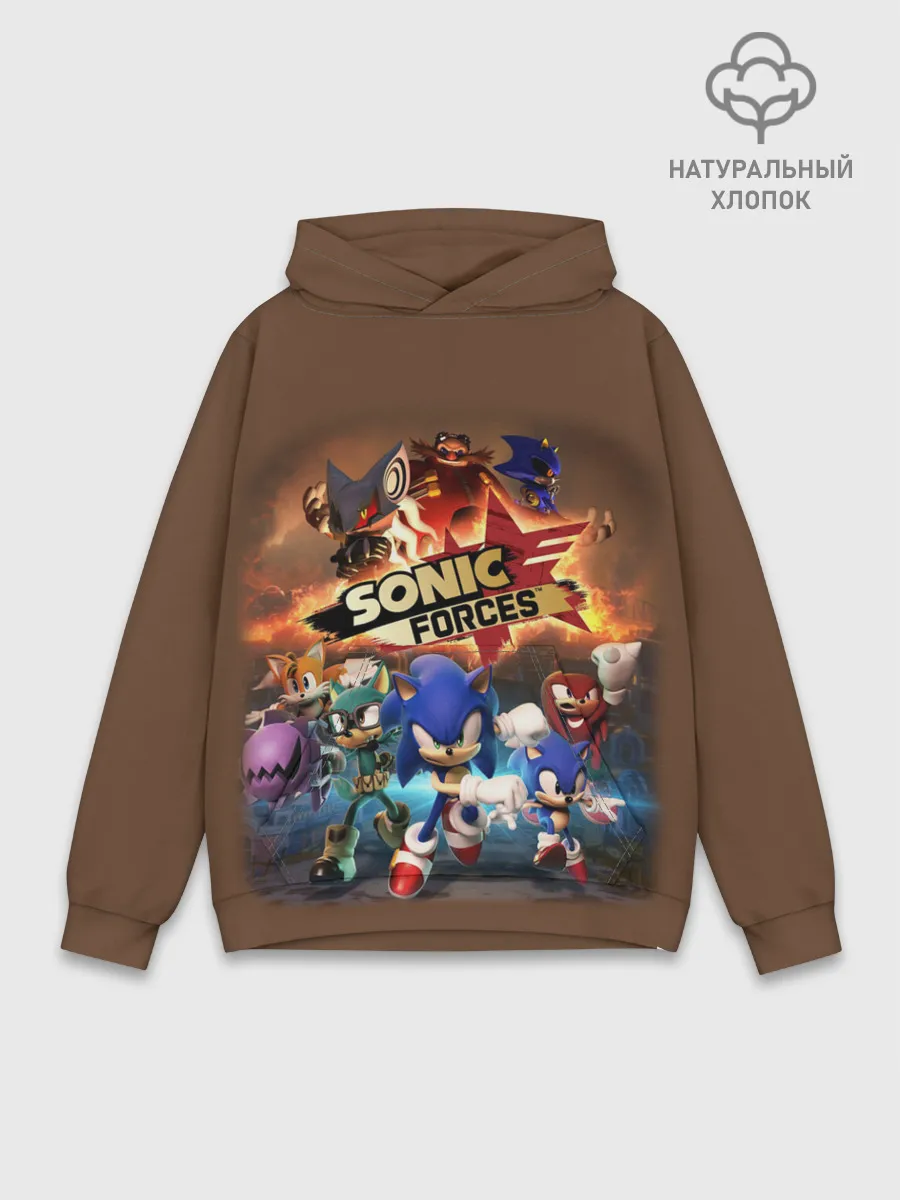 Худи мужской база хлопок / SONIC