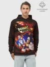 Худи мужской база хлопок / SONIC