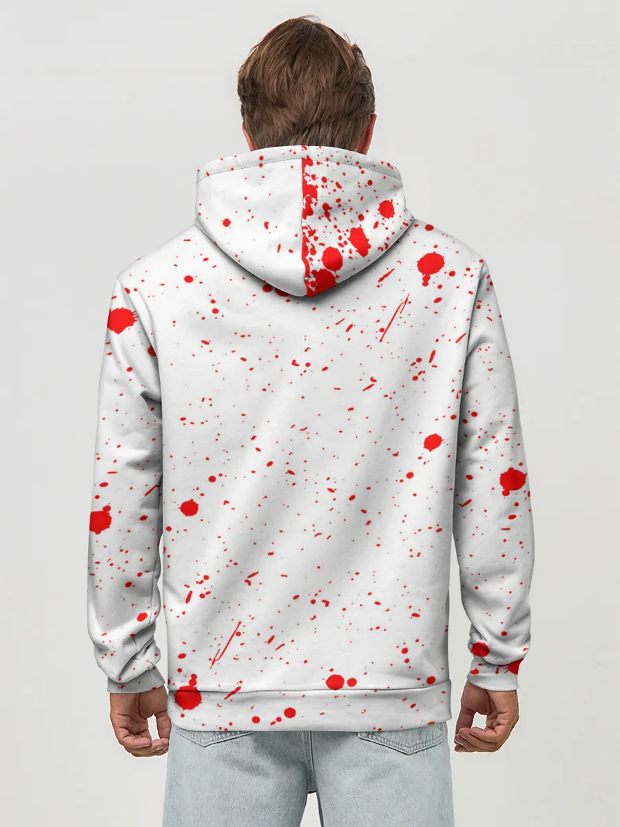 Худи мужской база хлопок / Свирепый Сайтама