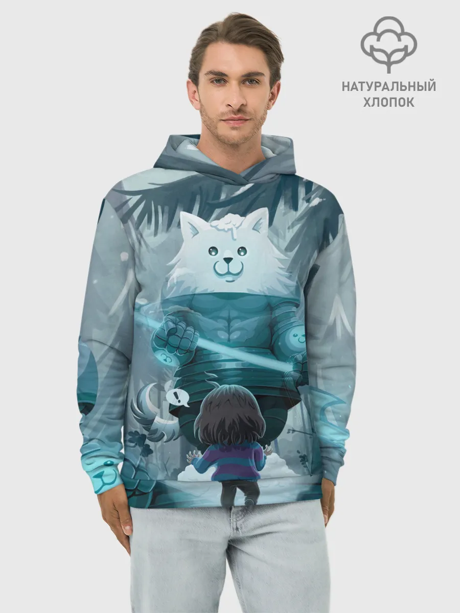 Худи мужской база хлопок / UNDERTALE