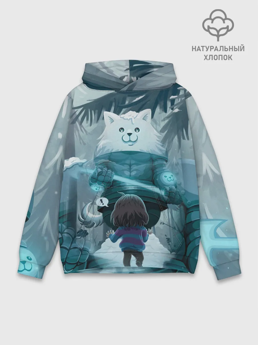 Худи мужской база хлопок / UNDERTALE