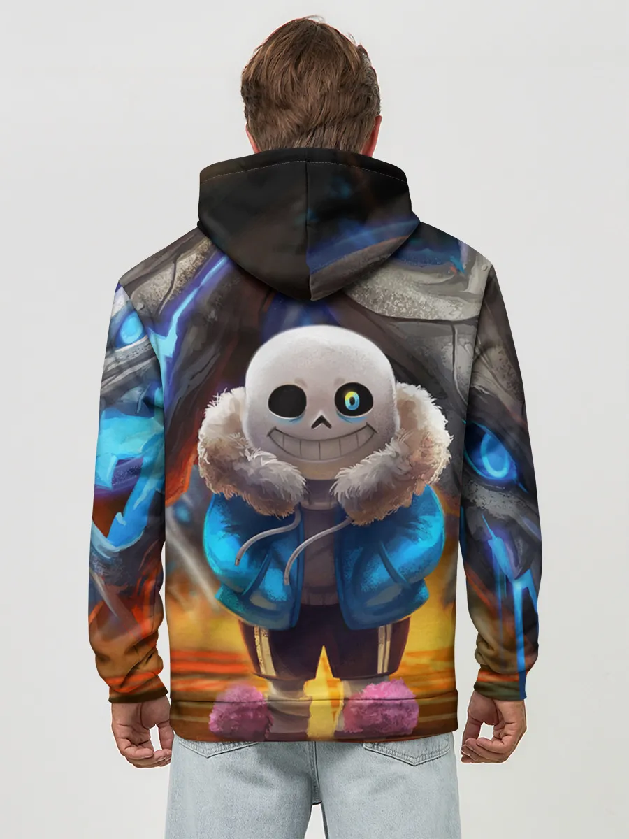 Худи мужской база хлопок / UNDERTALE | АНДЕРТЕЙЛ