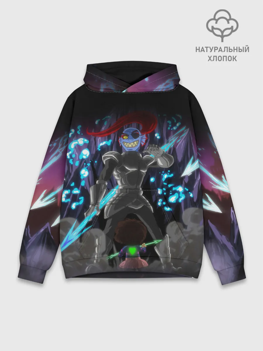 Худи мужской база хлопок / UNDERTALE