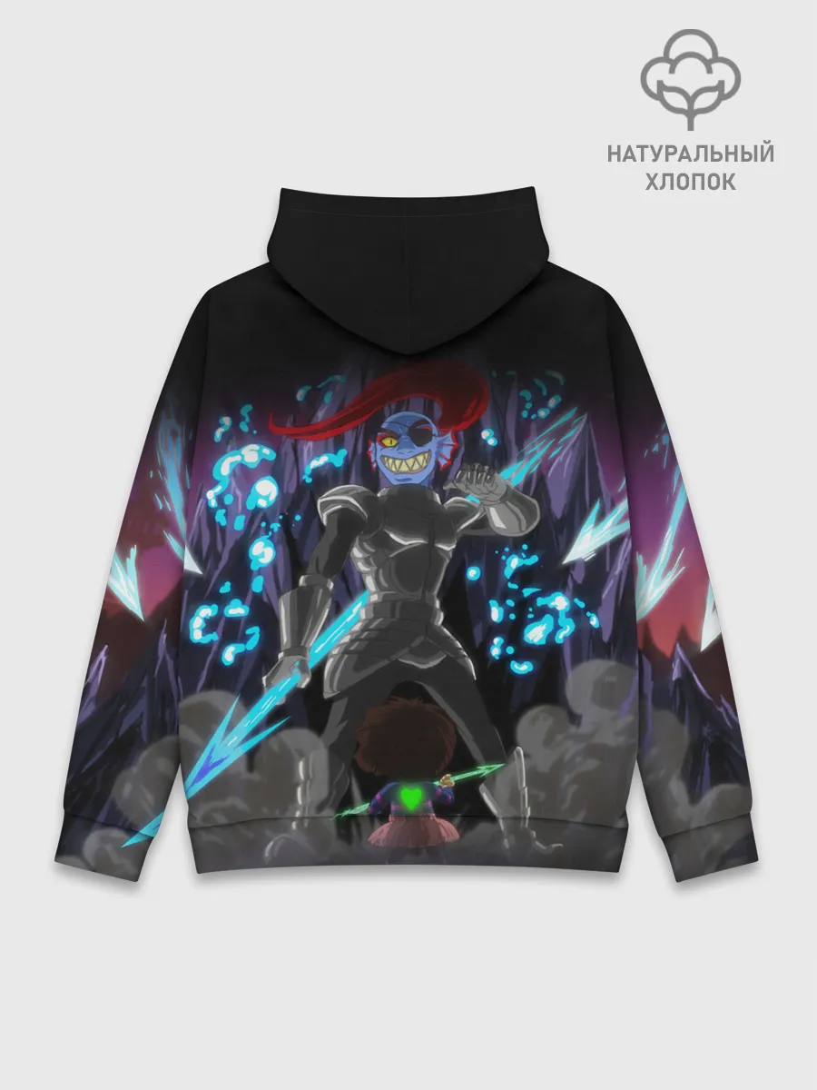 Худи мужской база хлопок / UNDERTALE