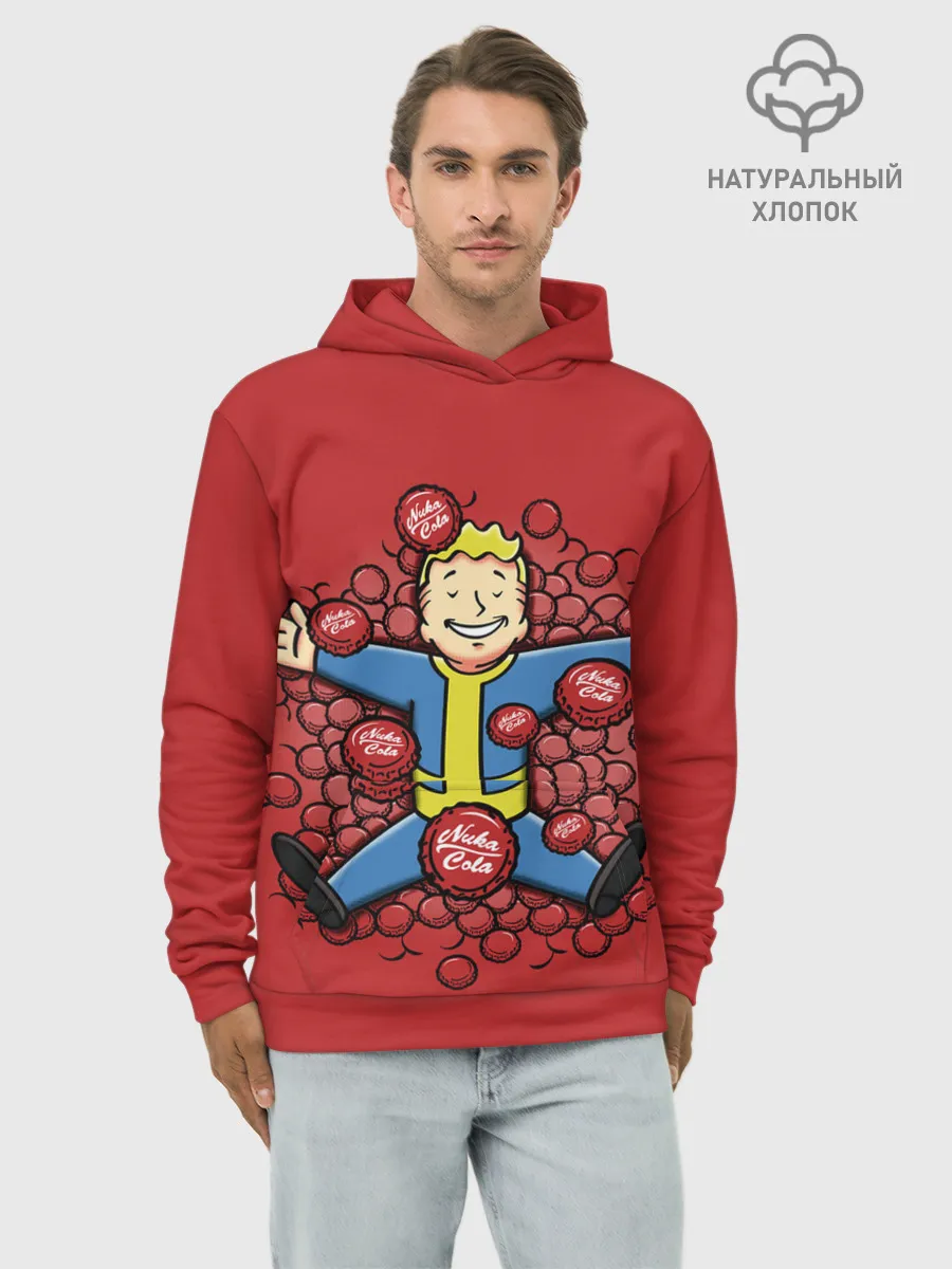 Худи мужской база хлопок / FALLOUT