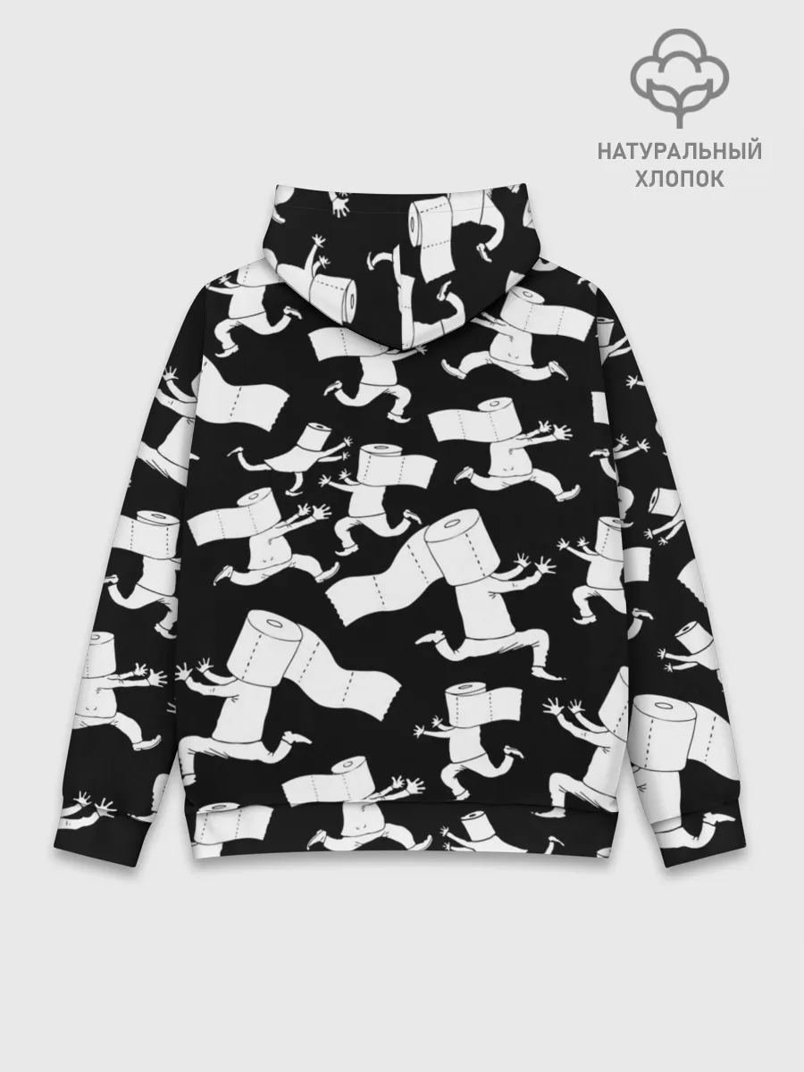 Худи мужской база хлопок / Коронавирус