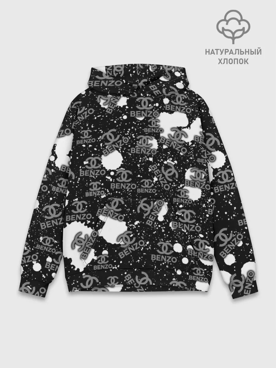 Худи мужской база хлопок / Benzo Gang - Big Baby Tape