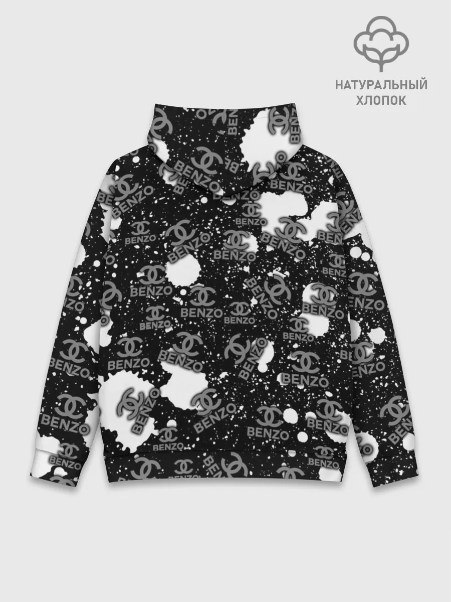 Худи мужской база хлопок / Benzo Gang - Big Baby Tape