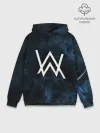 Худи мужской база хлопок / Alan Walker