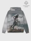 Худи мужской база хлопок / МОТОКРОСС КТМ | MOTOCROSS KTM