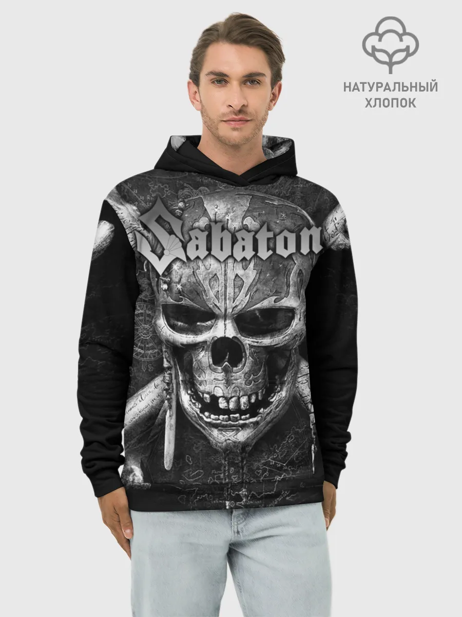 Худи мужской база хлопок / SABATON