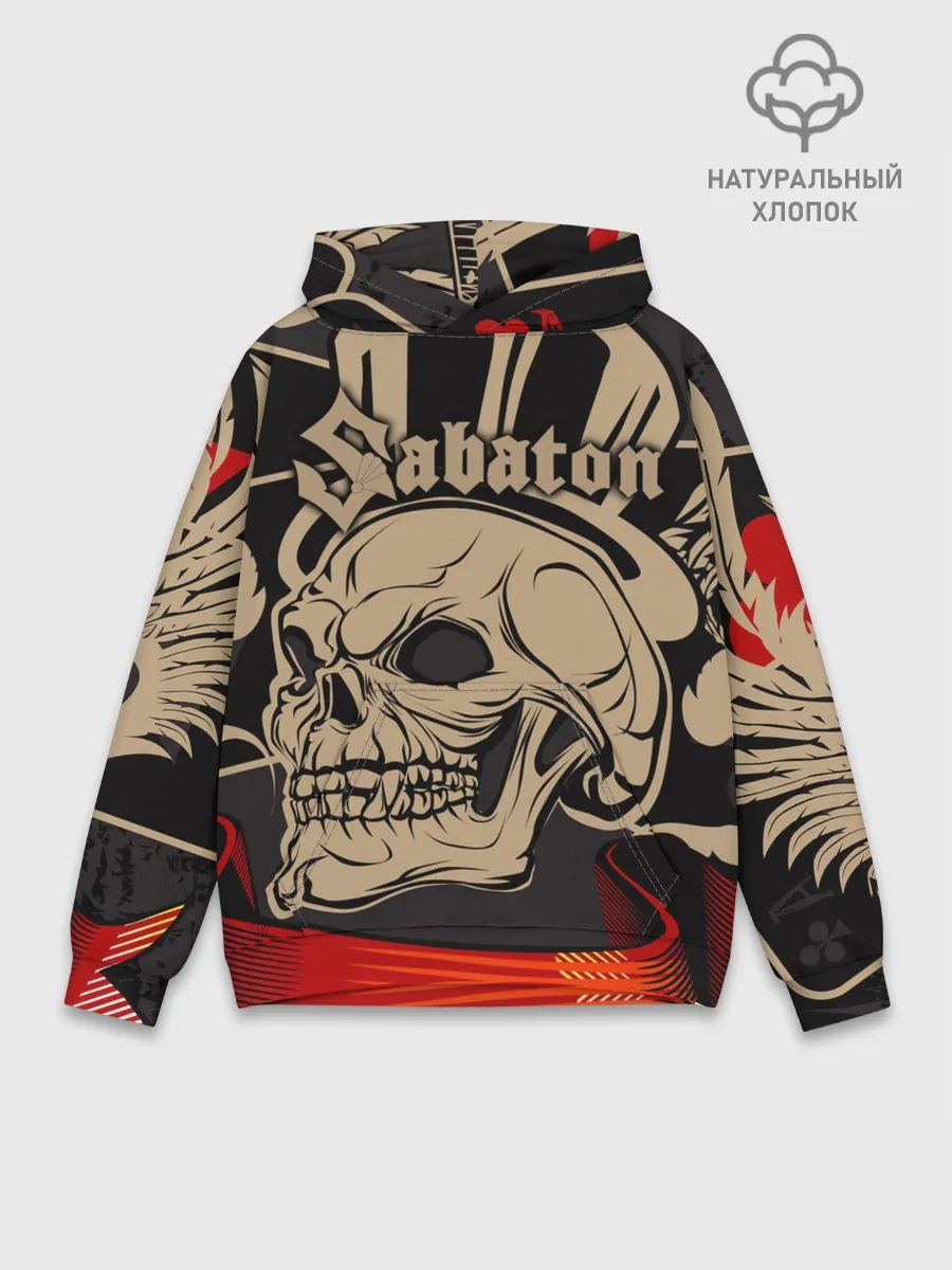 Худи мужской база хлопок / SABATON