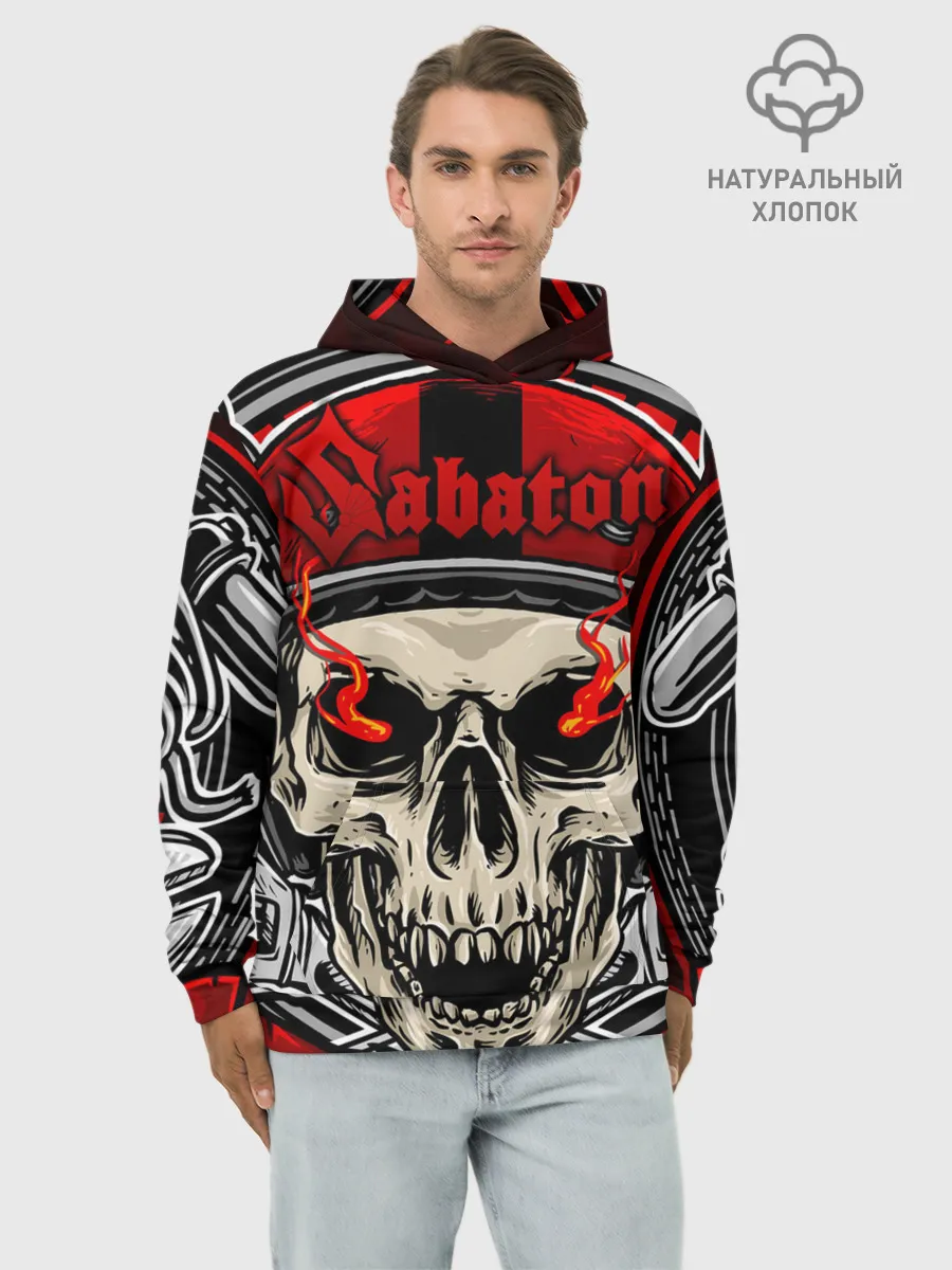 Худи мужской база хлопок / SABATON
