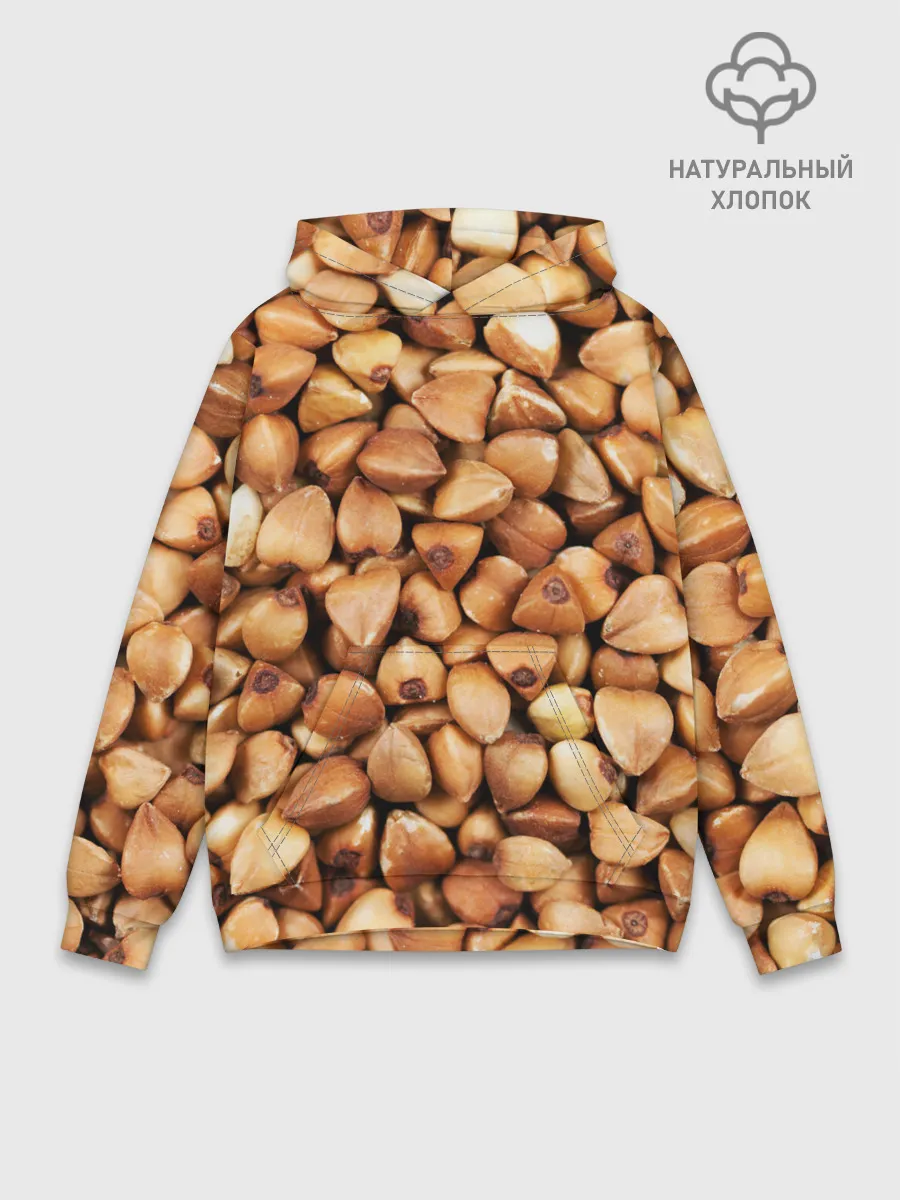 Худи мужской база хлопок / Гречка