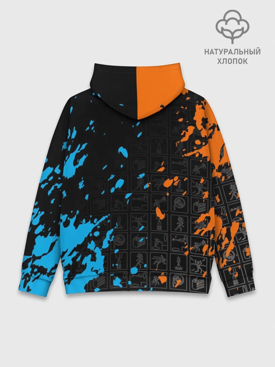 Худи мужской база хлопок / PORTAL 2