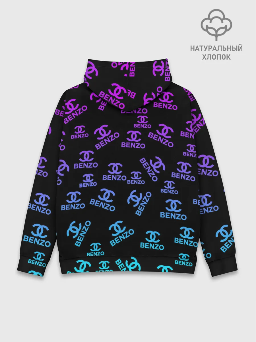 Худи мужской база хлопок / Benzo Gang - Big Baby Tape