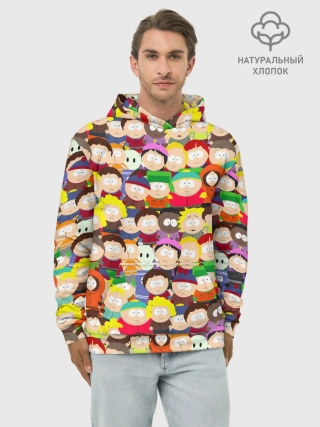 Худи мужской база хлопок / ЮЖНЫЙ ПАРК | SOUTH PARK